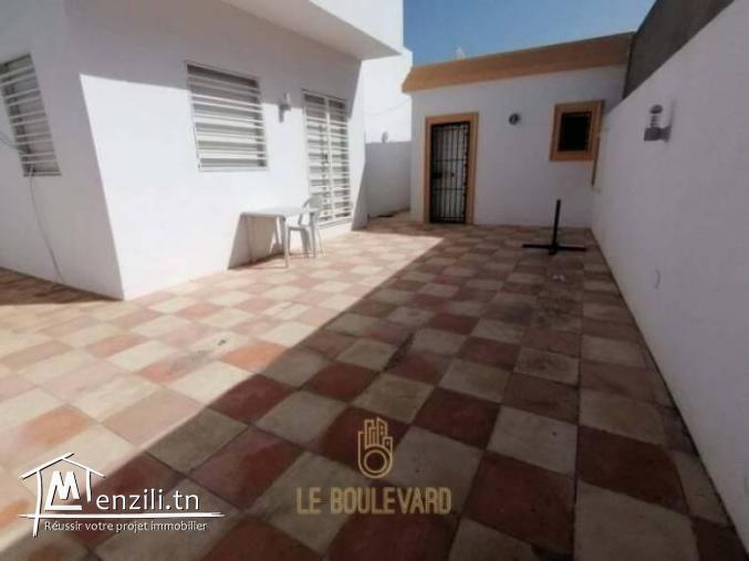 Villa S2 avec studio S0 à Mrezge Hammamet