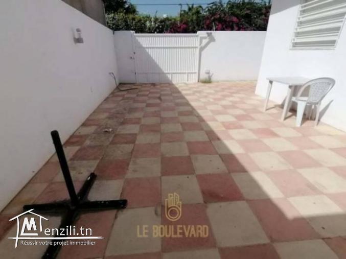 Villa S2 avec studio S0 à Mrezge Hammamet
