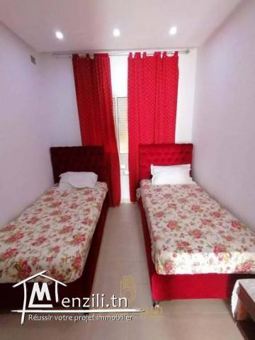 Villa S2 avec studio S0 à Mrezge Hammamet