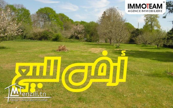 A vendre un  terrain de 410m²