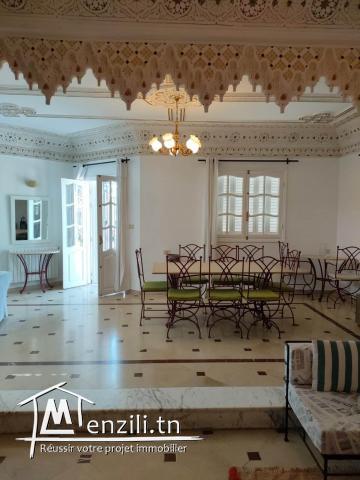MO1185 étage de villa meublé à sidi daoud