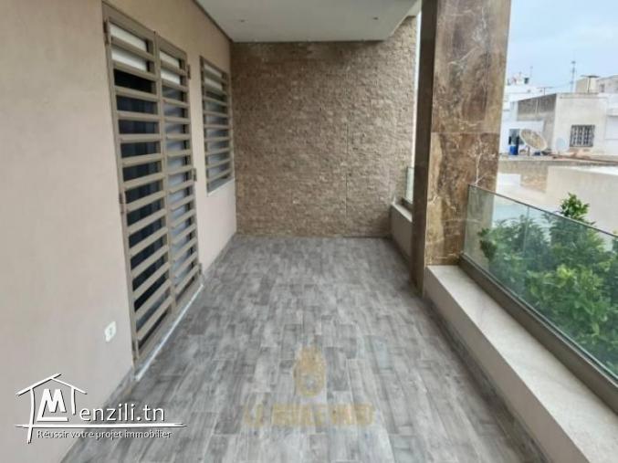 A louer Etage de villa S3 haut standing à Nabeul