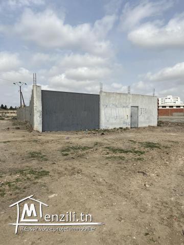 Terrain cloturée au centre de la ville de sousse pour stockage de vehicule ou autres