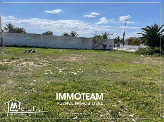 A VENDRE Un terrain de 912 m2 à Hammamet sud