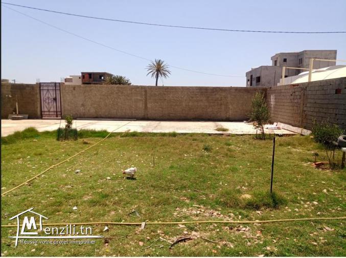 Terrain chebba 120 m2 prés de la plage casino