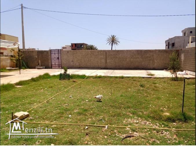 Terrain chebba 120 m2 prés de la plage casino