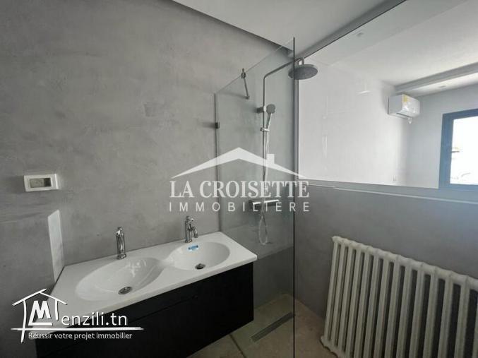 Un duplex S+3 avec jardin à la Marsa.MDL0538