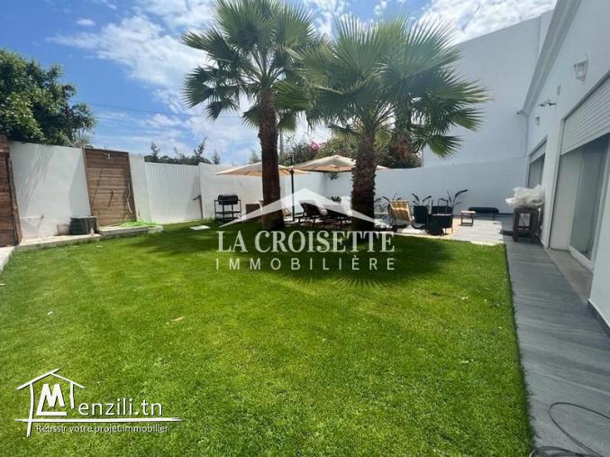 Un duplex S+3 avec jardin à la Marsa.MDL0538