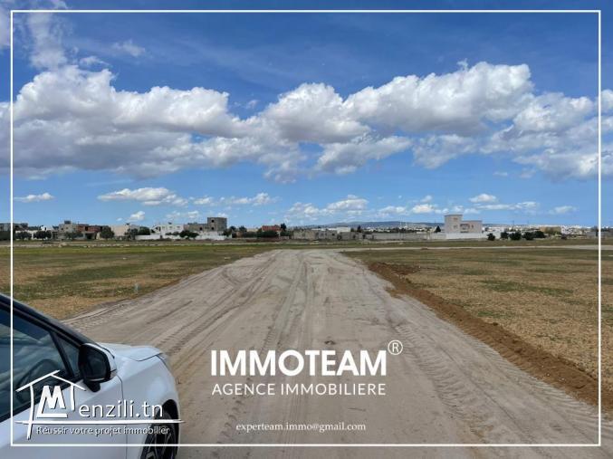#A___VENDRE  UN TERRAIN de 281 m2 à  Jinen Hammamet