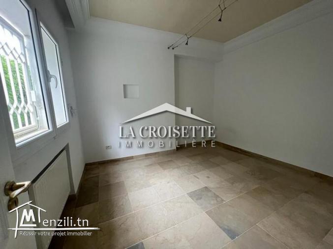 Duplex S+3 avec jardin à la Marsa.MDL0537