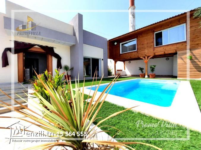 une belle villa zone de Craxi.