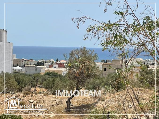 A vendre un beau terrain 1520 m² de  à Hammamet