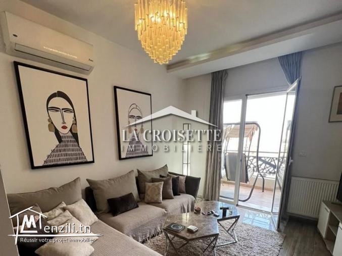 Appartement S+3 meublée à Ain Zaghouan El Wahat.MAL4502
