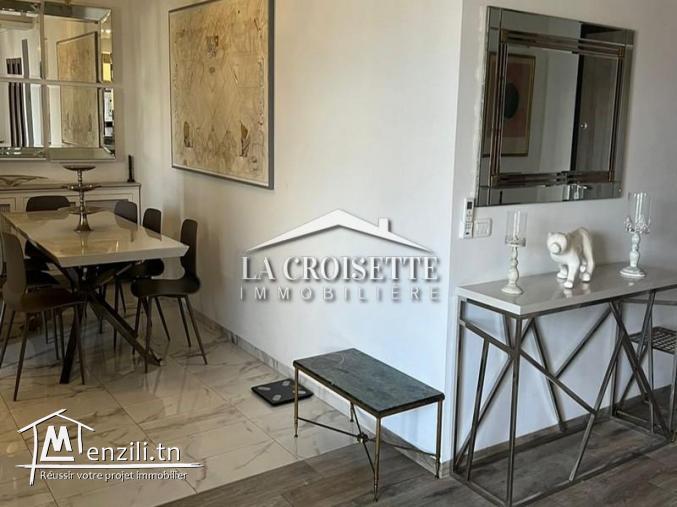 Appartement S+3 meublée à Ain Zaghouan El Wahat.MAL4502
