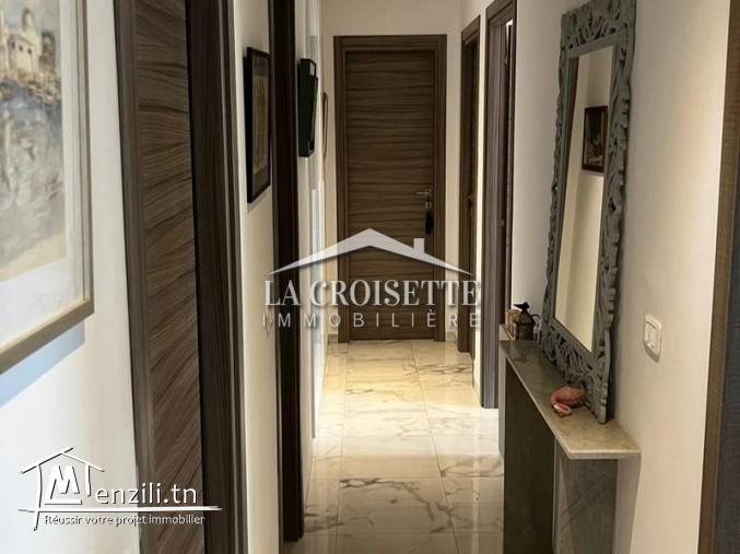 Appartement S+3 meublée à Ain Zaghouan El Wahat.MAL4502