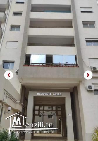 A vendre un appartement neuf S+1à la residence aziza mannouba.