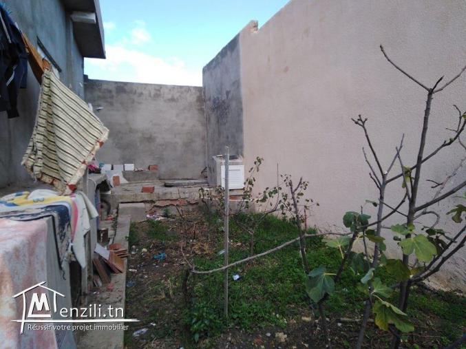 villa avec jardin inachevée a kelibia