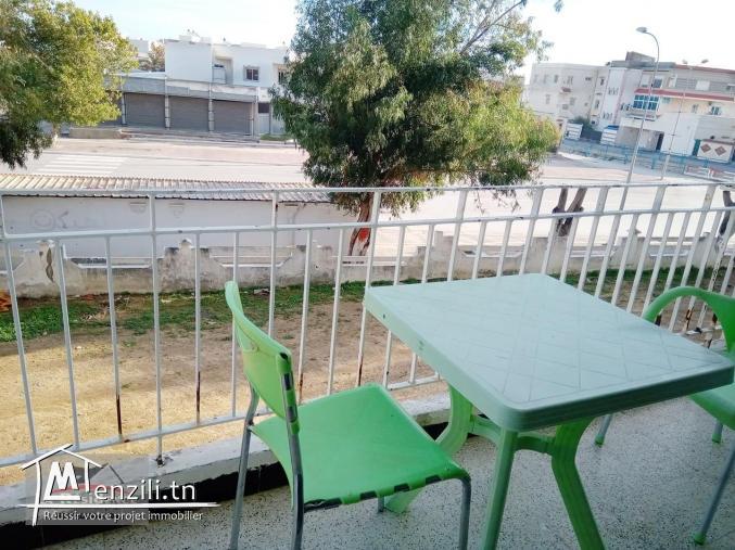 Appartement meublé en face de la plage