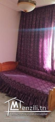 Appartement meublé en face de la plage