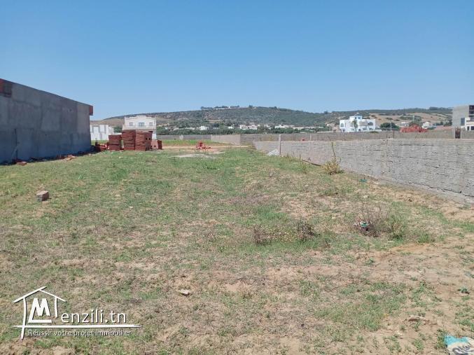terrain nu a plage ezzahra kélibia