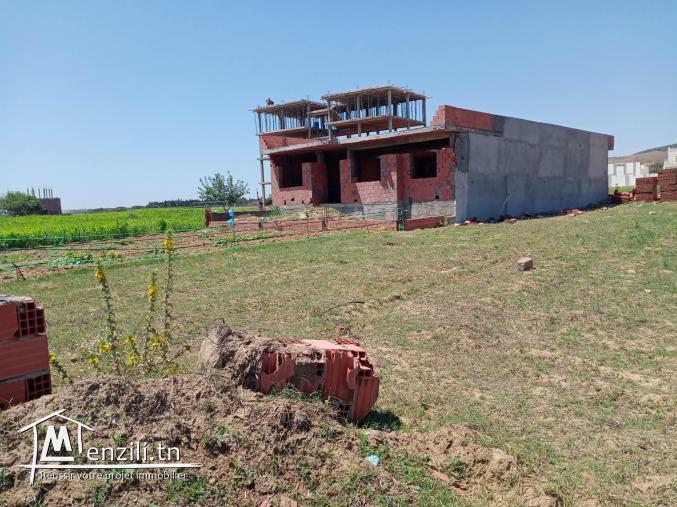 terrain nu a plage ezzahra kélibia