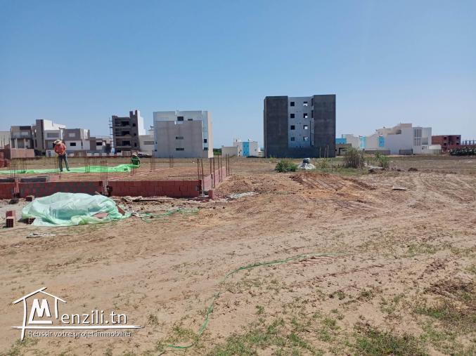 terrain nu a plage ezzahra kélibia