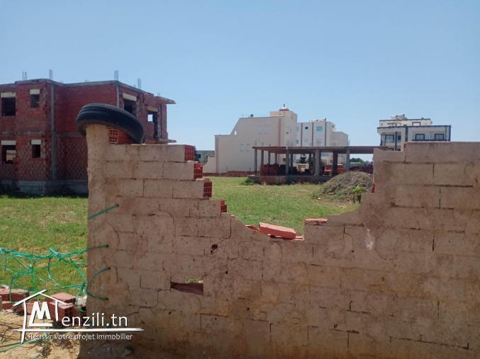 terrain nu a plage ezzahra