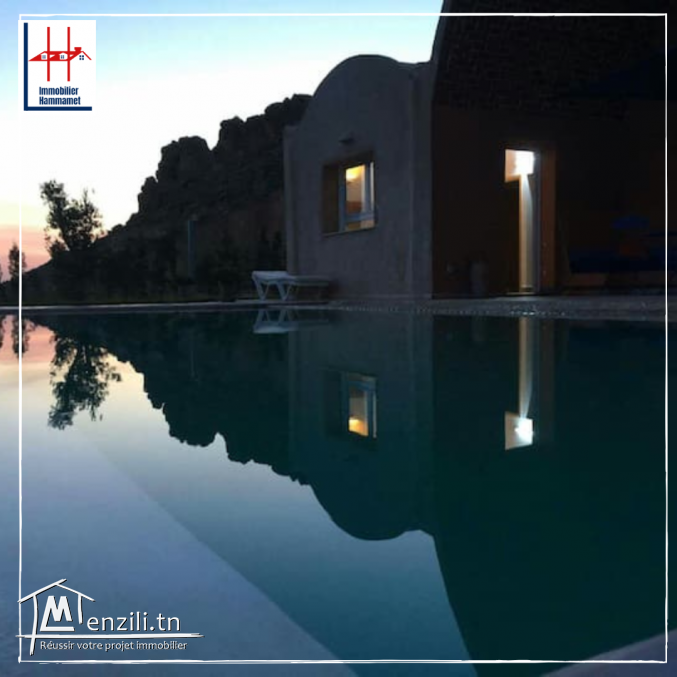 villa avec piscine a  louer