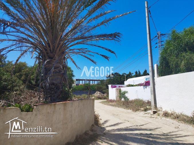 terrain dans un emplacement en amelioration