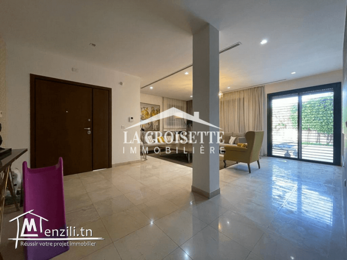 Triplex S3 meublé avec piscine à la Marsa MDL0547