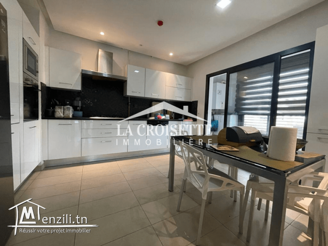 Triplex S3 meublé avec piscine à la Marsa MDL0547