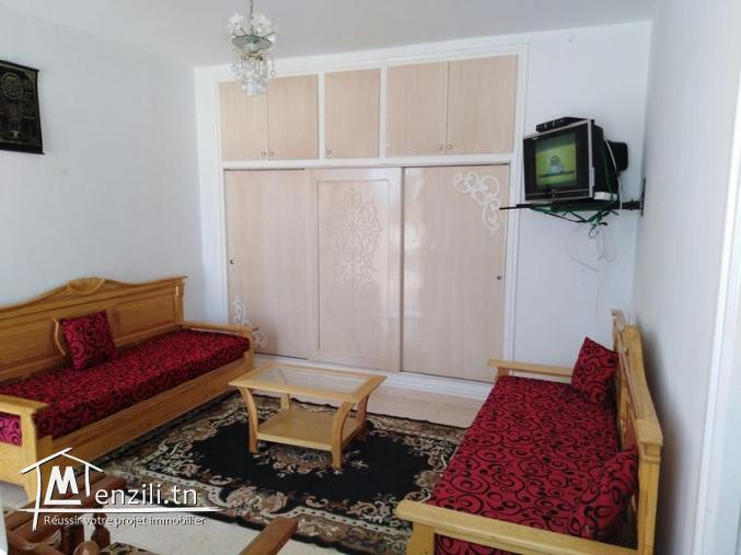 Promo S+1 climatisé à coté de manège kélibia