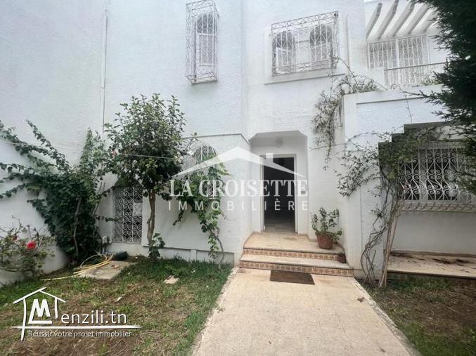 Villa S3 avec jardin à La Marsa MVL1385