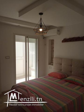 un studio climatisée a plage marsa kélibia