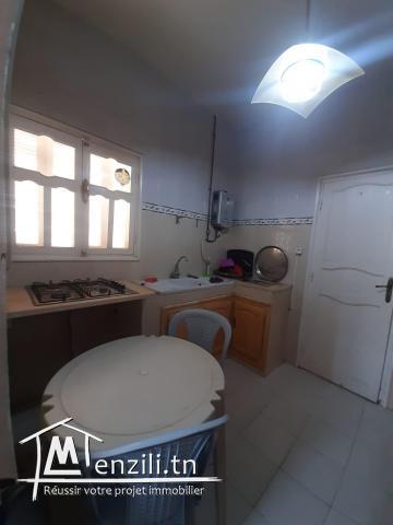 appartement s+2 meublé a louer