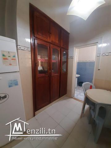 appartement s+2 meublé a louer