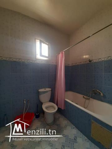 appartement s+2 meublé a louer