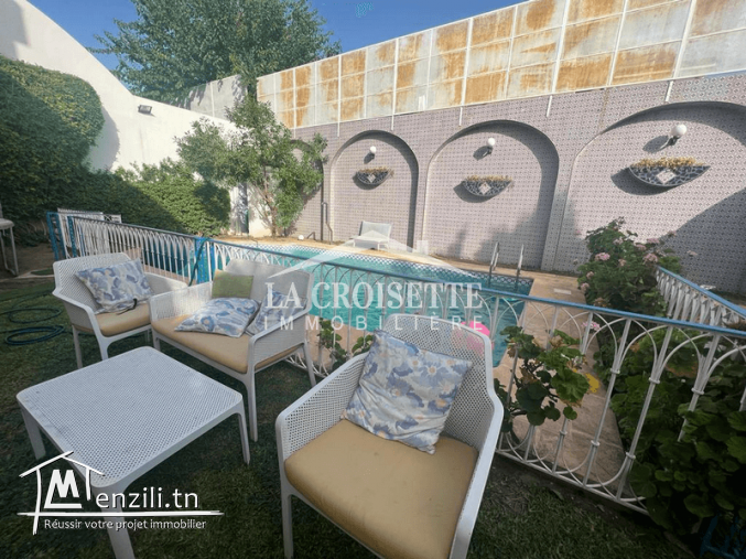 Villa S5 avec piscine à La Marsa MVL0218