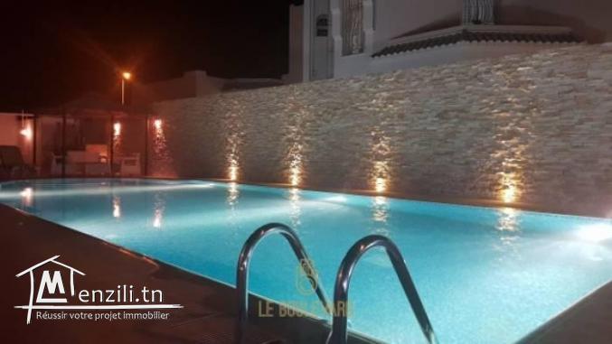 A louer Villa S4 avec piscine à jinene Hammamet