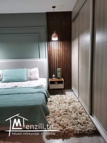 Bel App S+2 meublé a M6