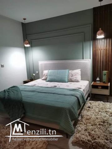 Bel App S+2 meublé a M6