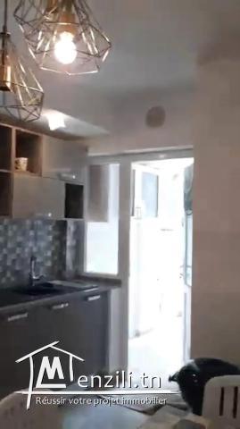 Bel App S+2 meublé a M6