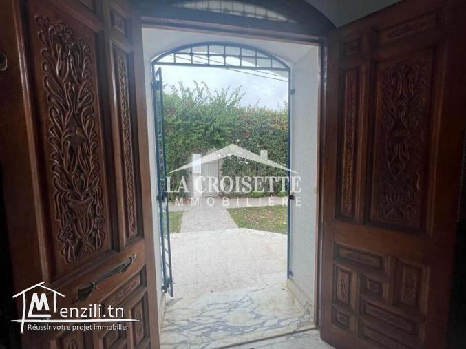 Villa s4 à La Marsa MVL1384