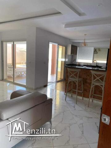 villa avec piscine a plage dar allouche kélibia