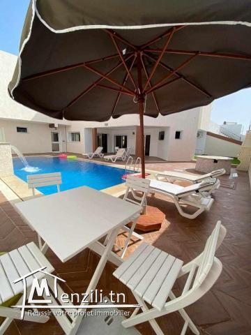 villa avec piscine a plage dar allouche kélibia