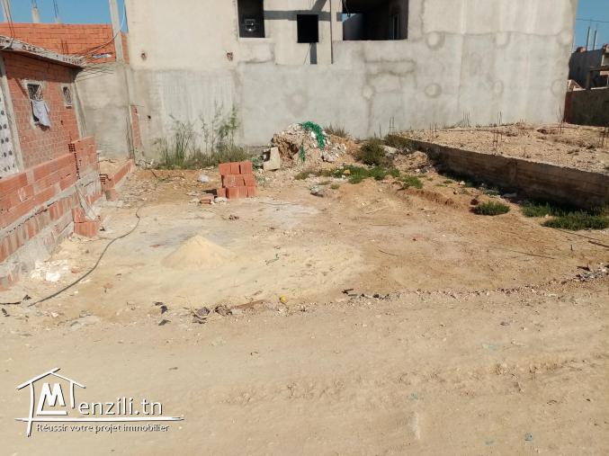 Terrain à vendre raoued
