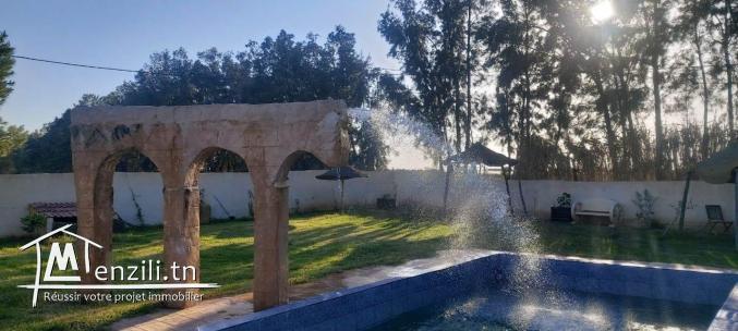 Villa avec piscine a louer