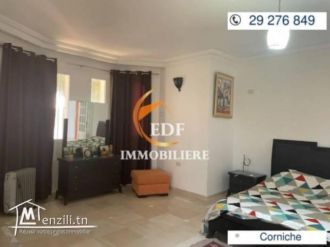 Réf 5535 étage de villa à Corniche Bizerte