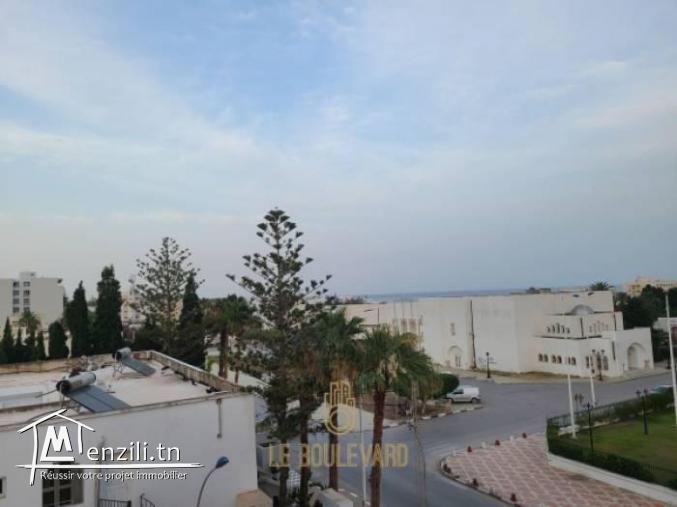 A vendre appartement S1 vue mer à Néapolis Nabeul