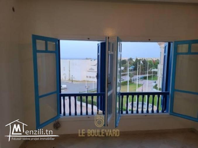 A vendre appartement S1 vue mer à Néapolis Nabeul